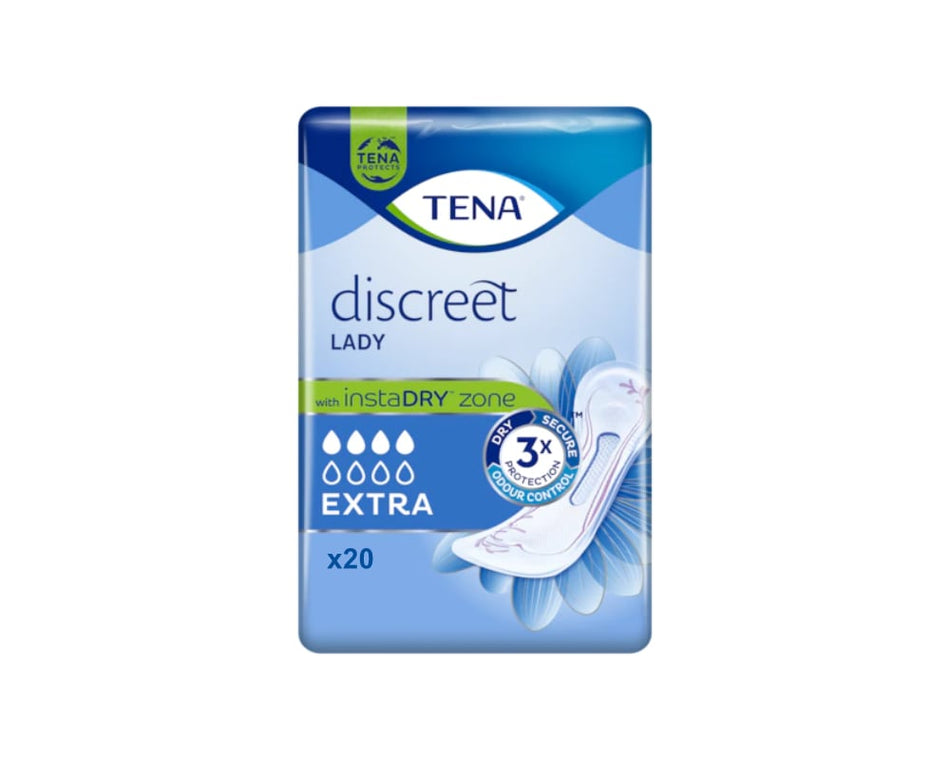 TENA Lady Discreet Extra Inkontinenzeinlagen, 20 Stück