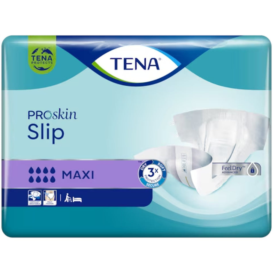 TENA Slip Maxi Gr. XL All-in-One Inkontinenzprodukt, 24 Stück