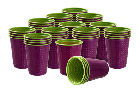 Akzenta Plastikbecher Style Cups Bicolor 200 ml - 40 Stück