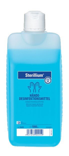 Bode Sterillium Händedesinfektion 1000 ml + Dosierpumpe + Wandhalter