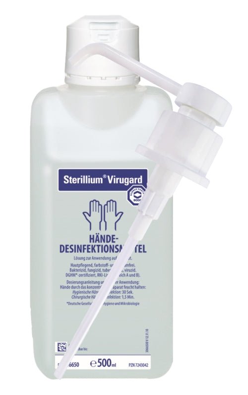 Bode Sterillium Virugard Händedesinfektion 500 ml mit Dosierpumpe