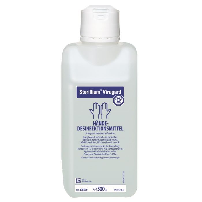 Bode Sterillium Virugard Händedesinfektion 500 ml mit Dosierpumpe