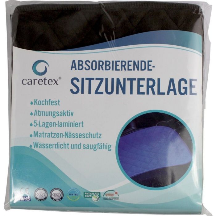 Caretex Absorbierende Sitzauflage Inkontinenz Sitzunterlage Größe 40 x 50 cm