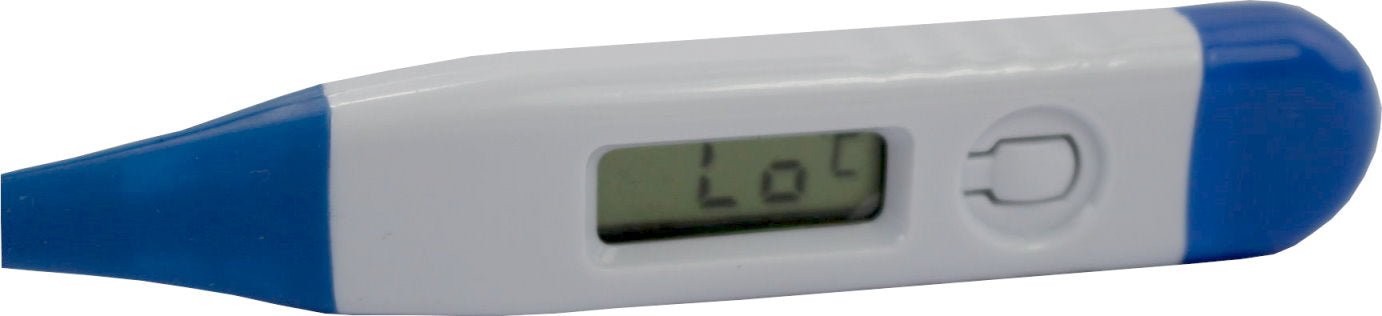 Fieberthermometer digital Fiebermesser mit flexibler Spitze 1 Stück