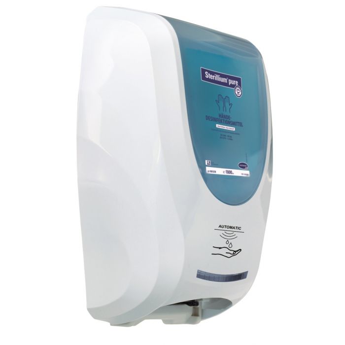 Hartmann CleanSafe touchless Dosierspender für Überkopfflaschen + Sterillium pure Überkopfflasche 10 x 1000 ml