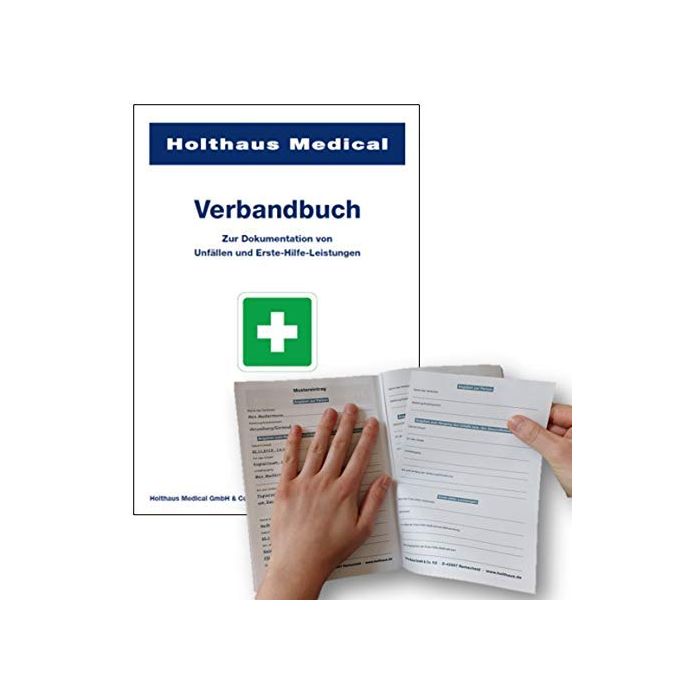 Holthaus Medical Verbandbuch gemäß BGI 511-1 DIN A5