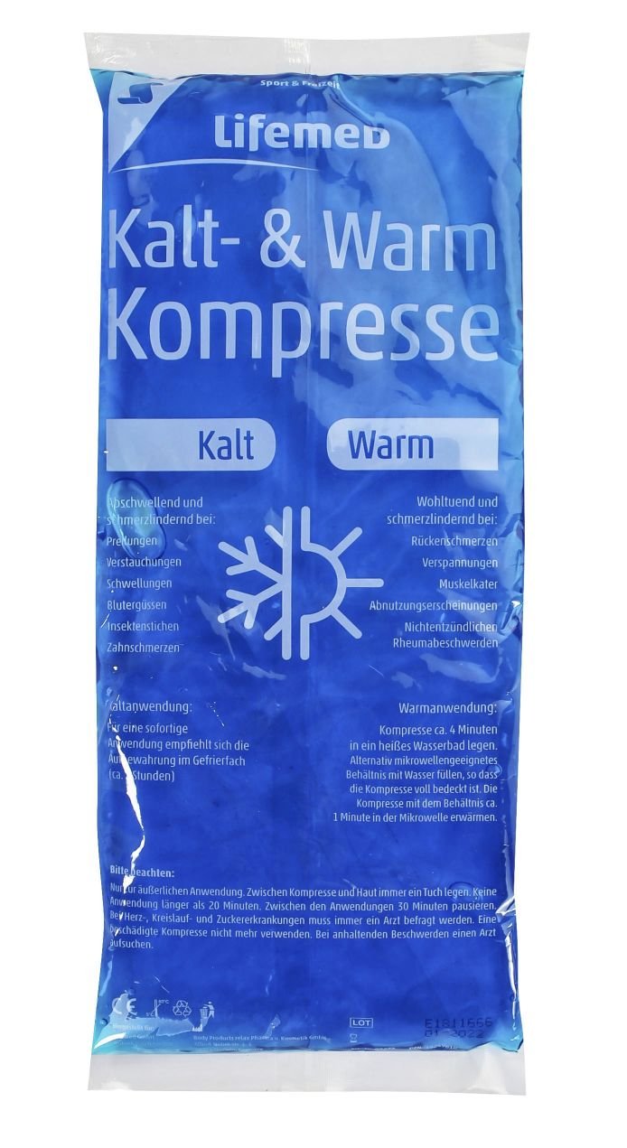 Kalt-Warm-Kompressen verschiedene Größen