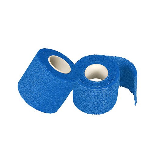 Lifemed Pflasterverbände selbsthaftend 5 m x 5 cm blau 6er Pack
