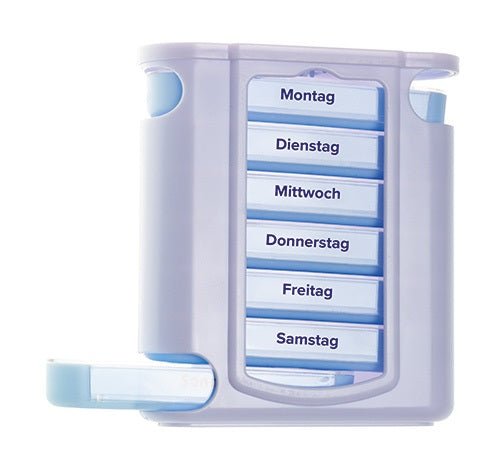 Lifemed Wochendispenser Pillenbox 7-Tage 12,8 cm x 11,2 cm x 4,2 cm