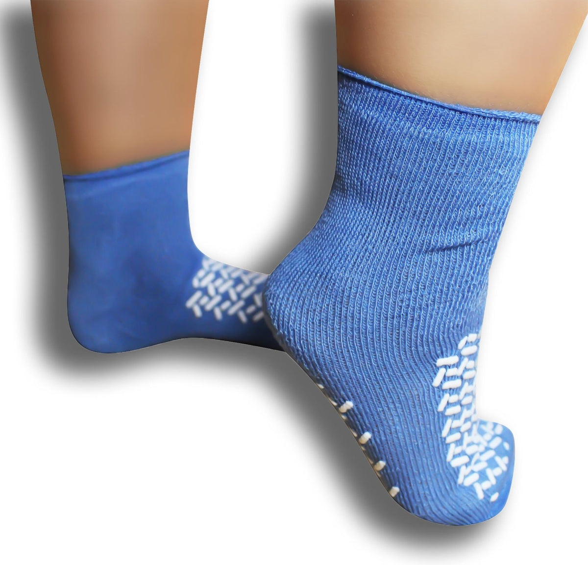Medi-Inn Anti-Rutsch-Socken 100% Polyester 2-seitig beschichtet