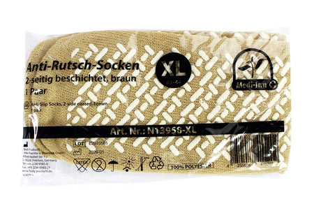Medi-Inn Anti-Rutsch-Socken 100% Polyester 2-seitig beschichtet