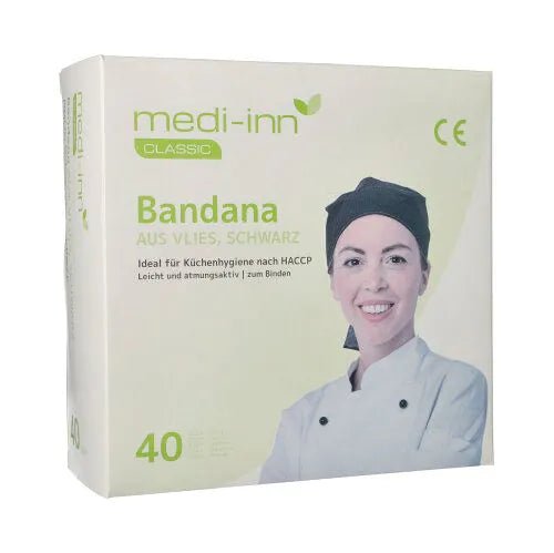 Medi-Inn Bandana schwarz