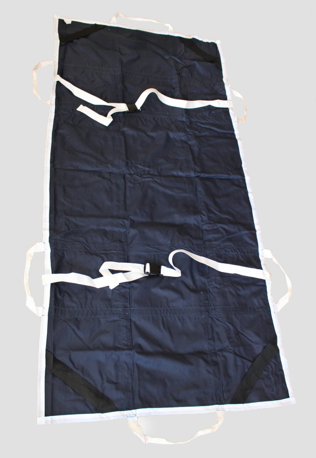 Medi-Inn Bergungstuch Umbettungstuch mit 6 Griffen 100 % Polyester blau 90 x 200 cm