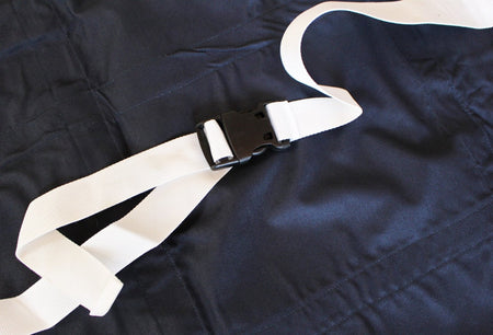 Medi-Inn Bergungstuch Umbettungstuch mit 6 Griffen 100 % Polyester blau 90 x 200 cm
