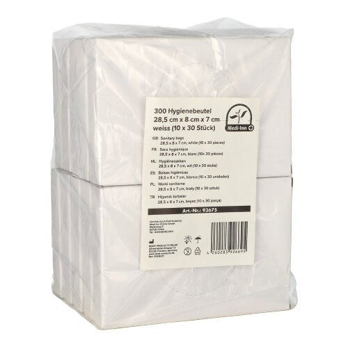 Medi-Inn Hygienebeutel für Damenbinden Set 10 x 30er Pack