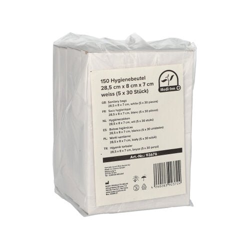 Medi-Inn Hygienebeutel für Damenbinden Set 5 x 30er Pack