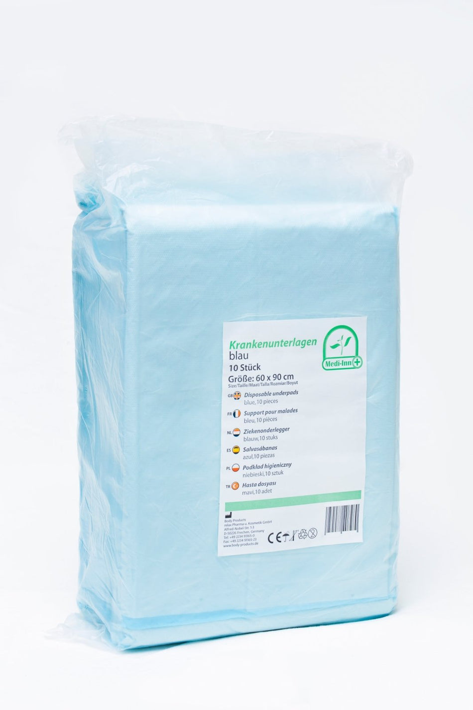 Medi-Inn Krankenunterlagen 60 x 90 cm 6-lagig 10er Pack