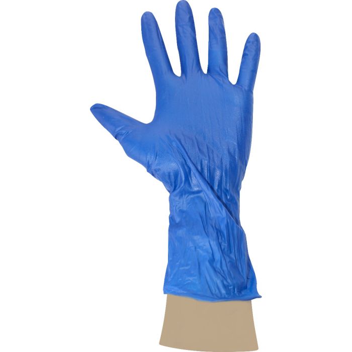 Medi-Inn Latex blue grip Einmalhandschuhe puderfrei