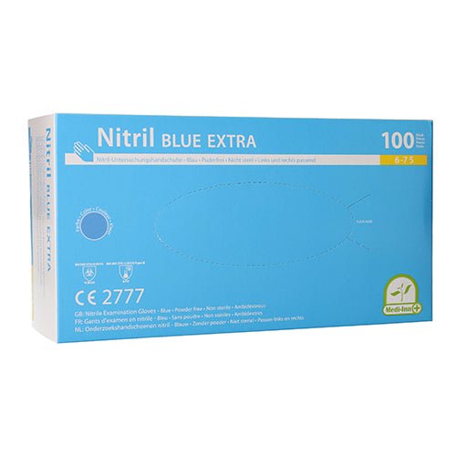 nitril soft blue handschuhe Medi-Inn Nitril blue extra Einmalhandschuhe bestellen