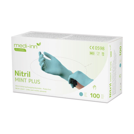 Medi-Inn Nitril Mint Plus Einmalhandschuhe puderfrei