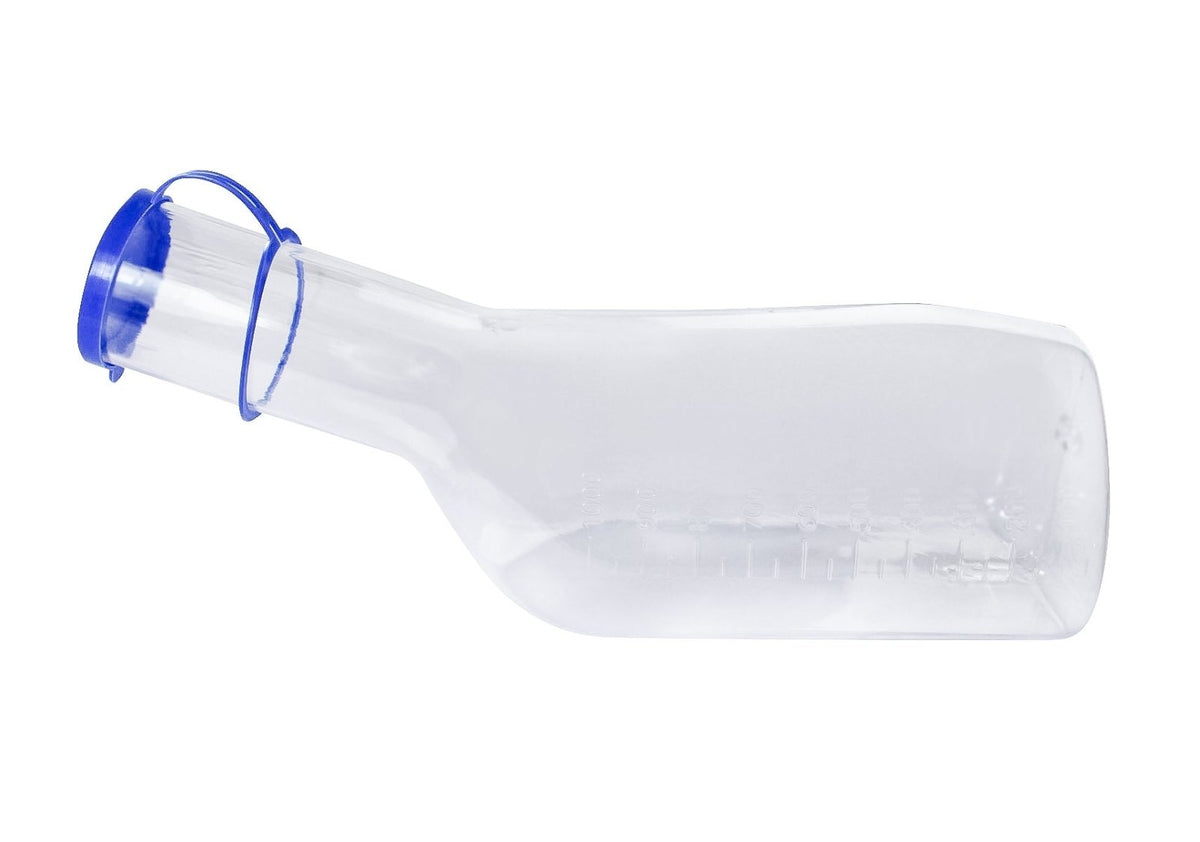 Medi-Inn Urinflasche PC mit Betthalter für Männer 1000 ml