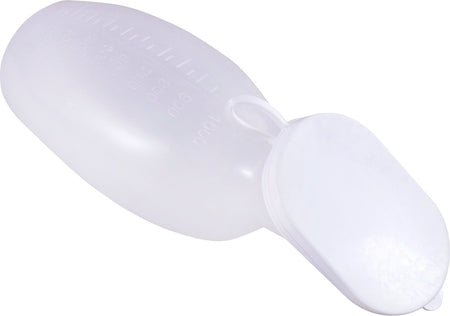 Medi-Inn Urinflasche PP 1000 ml für Frauen milchig
