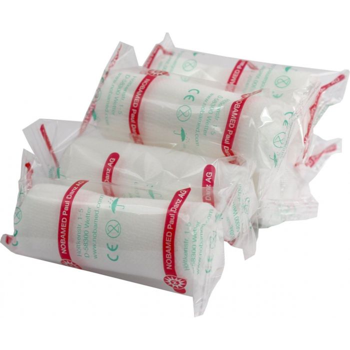Noba Nobafix elastische Fixierbinden Mullbinden in Folie | Spar-Set: 3 x 20 = 60 Stück
