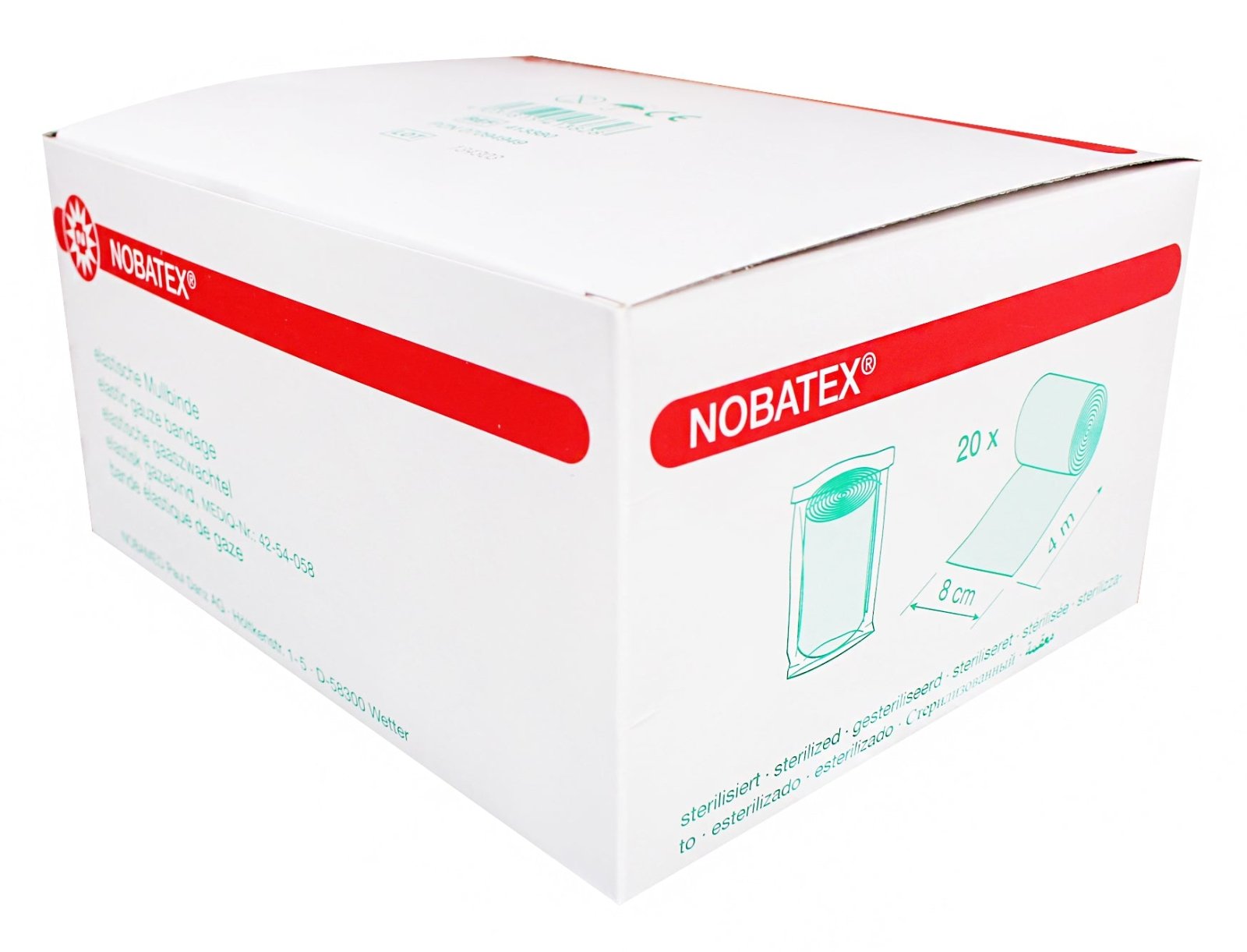 Noba Nobatex elastische Fixierbinden in Folie 20 Stück