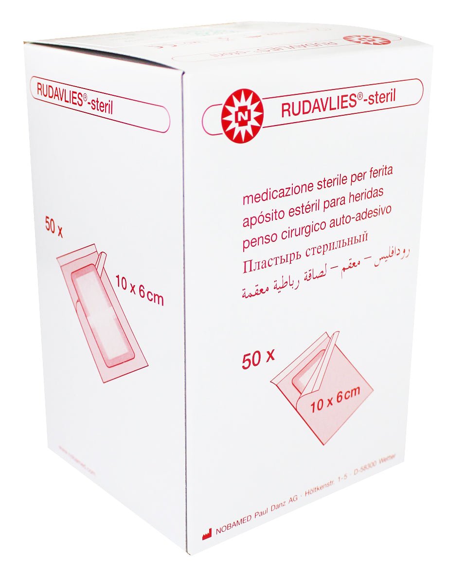 RUDAVLIES-steril Wundpflaster 7 X 5 Cm 7 X 5 Cm, 50 Sterilverpackungen
