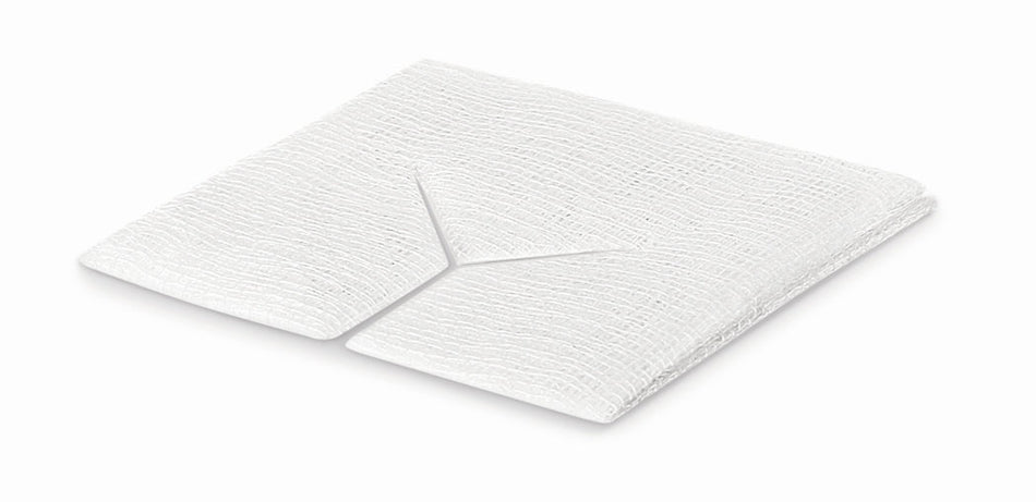 Peha Schlitzkompressen 7,5 x 7,5 cm aus saugfähigem Verbandmull 25 x 2 Stück