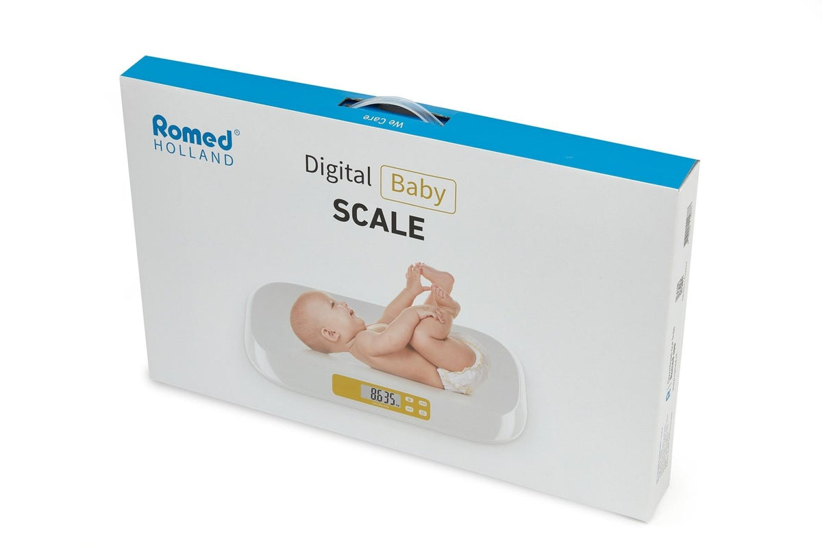 Romed Babywaage digital 56 cm x 33 cm x 4,6 cm