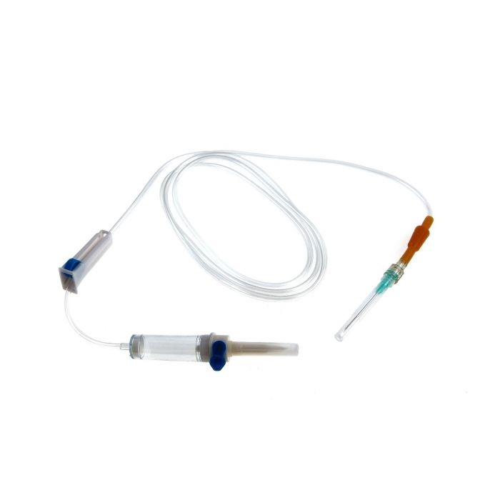 Romed Infusionsbesteck mit Einmalkanüle steril 0,8 x 40 mm 25 Stück