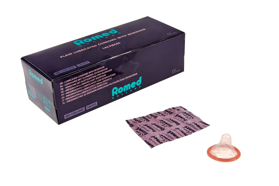 Romed Kondome mit Gleitsubstanz und Reservoir 144 Stück