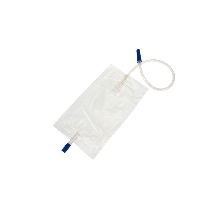 Romed Urinbeutel 500 ml mit Ventil und Ablasshahn steril 10 Stück + Beinhalter 40 cm für Unterschenkel 1 Stück